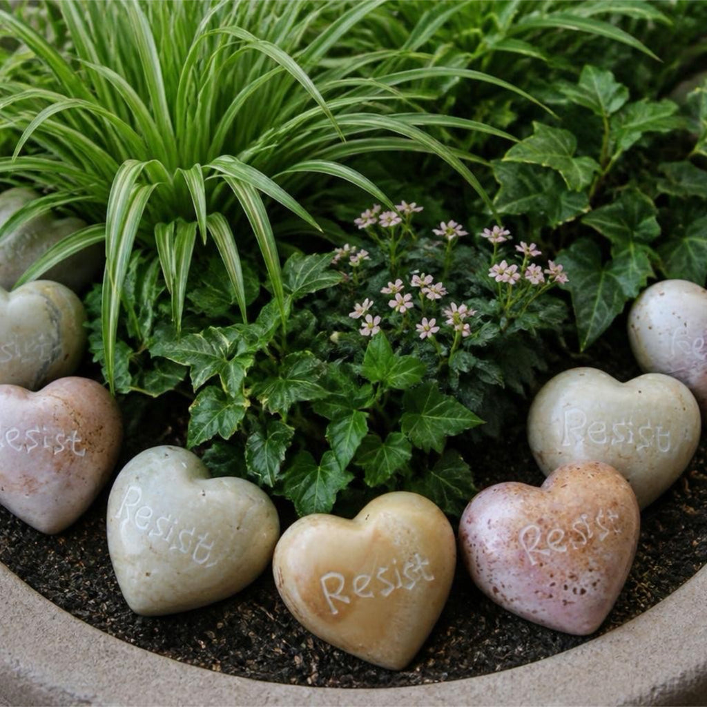Resist Hearts, Natural Stone