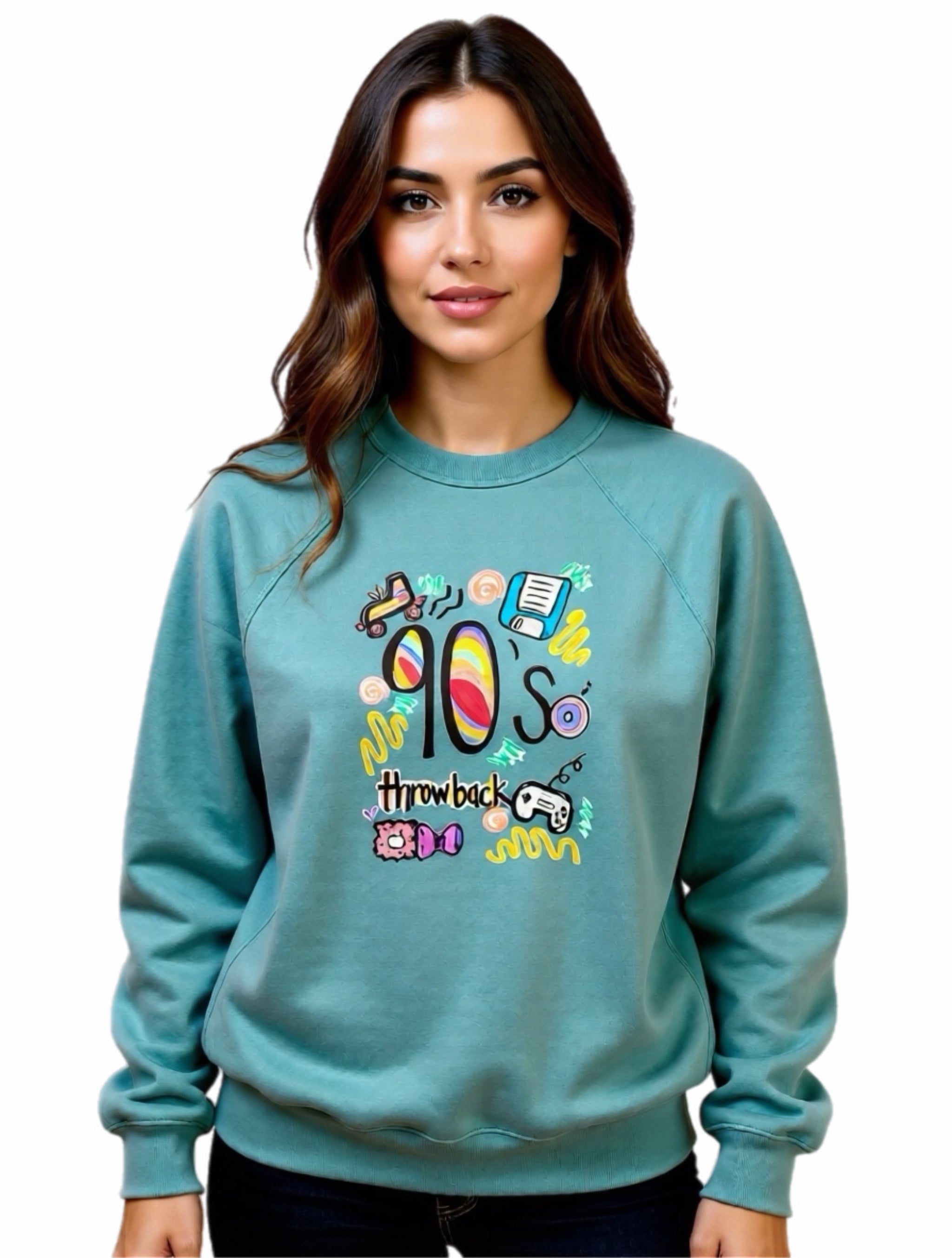 90s Nostalgia Crewneck – mousina art