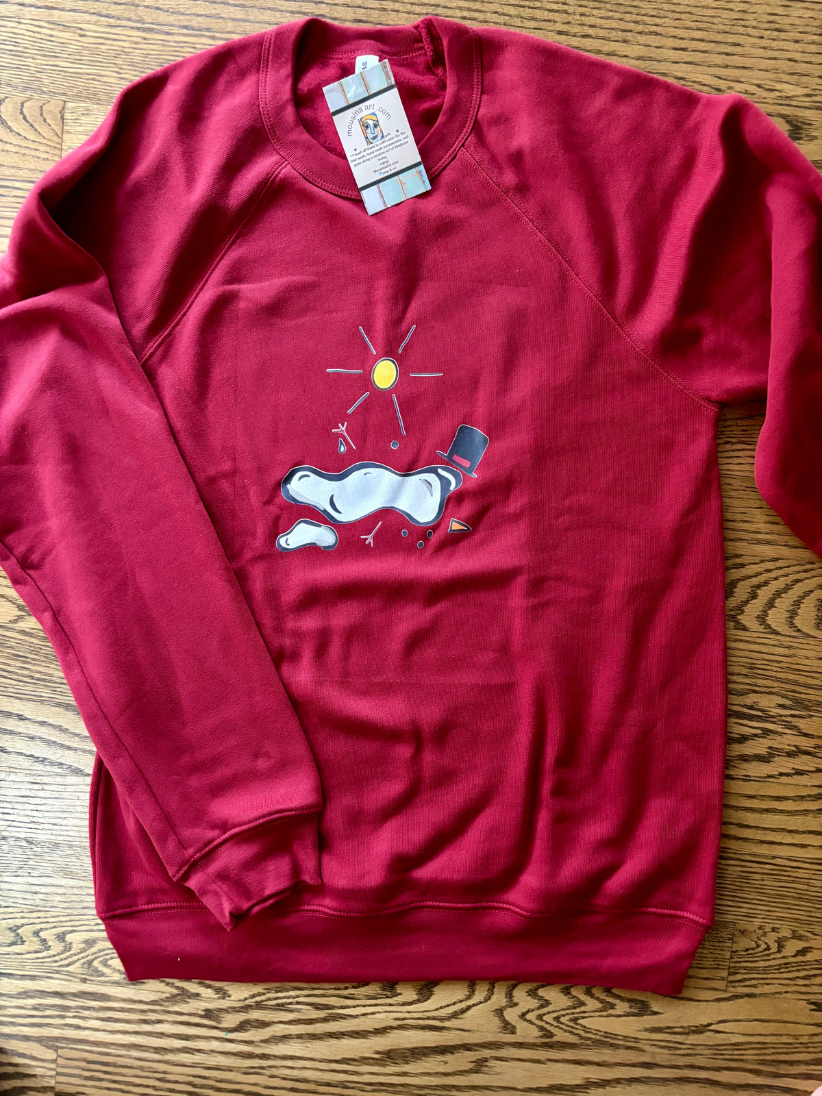 Melted Snowman Crewneck